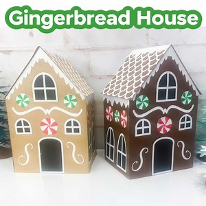 DIY Paper Gingerbread House You'll Want to Make - Daily Dose of DIY