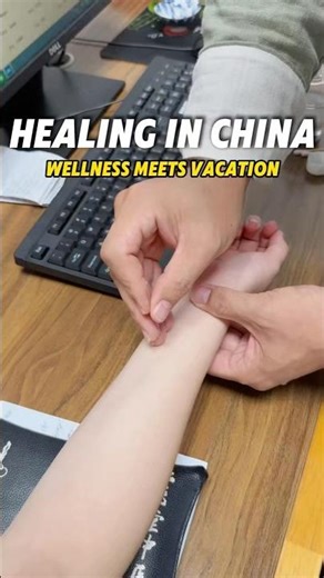 Real acupuncture hits different in China #TraditionalHealing #TravelInspo
