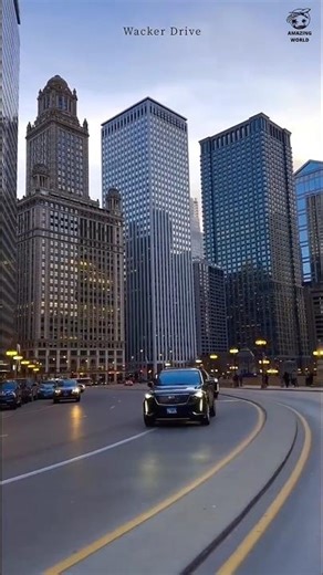 Chicago City Road View 2025 🇺🇸 | Stunning 4K Urban Drive