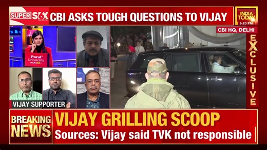 These kind of basic humanity should be there by these kind of actors who has a large crowd base which is evident that they have to follow the strict protocol: Hareesh Mohammed Ibrahim (@hihareesh), Political analyst #CBI #Vijay #KarurStampede #Super6 | Akshita Nandagopal | India Today