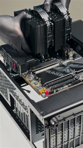 All-Black Z890 AORUS Build 🖤 | AORUS INDIA