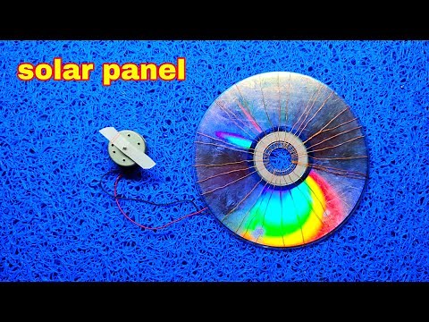 Diy solar panels with cd free energy project