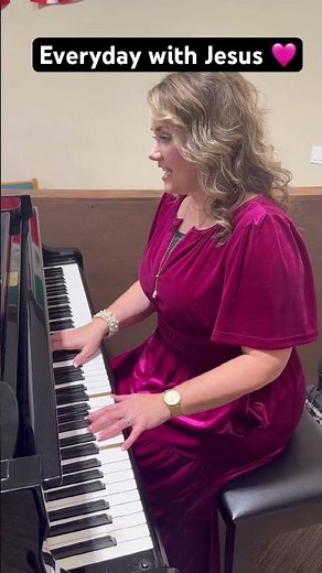 Every day with Jesus is sweeter than the day before #jesuslovesyou #hymns #piano ￼