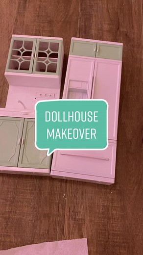 Barbie Dollhouse Makeover with DIY Furniture | Dollhouse Decorating Ideas