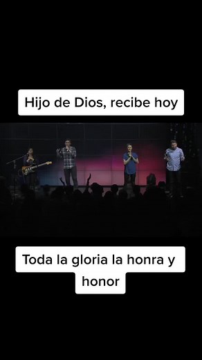 Hijo de Dios: Recibe Hoy Toda la Gloria y Honra