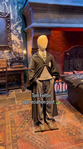 Warner Bros. Studio Tour on Instagram: "Once a Slytherin, always a Slytherin 🐍 Want to get up close to the iconic Draco Malfoy costume? You can find his House robes and more displayed in the Slytherin common room right here at the Studio Tour. #HarryPotter #WBTourLondon"