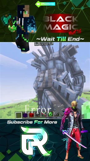 Black Magic || Part 16 || Minecraft Error || Root Gamez ||