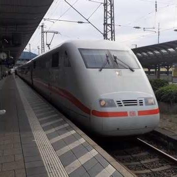 ICE 1 bei der Abfahrt in Freiburg Hbf#trainspotting