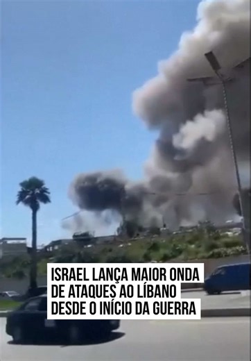 #Israel lançou nesta quarta-feira (8/4) a maior onda de ataques ao #Líbano desde o início da guerra, atingindo diversas áreas civis e residenciais de #Beirute, capital libanesa. O Ministério da Saúde do Líbano afirmou em comunicado que os ataques israelenses deixaram “dezenas de mortos e centenas de feridos”, em diversas áreas de Beirute, e pediu à população que evite aglomerações e priorize os serviços de emergência e ambulância. “O Ministério da Saúde Pública enfatiza que a prioridade neste mo