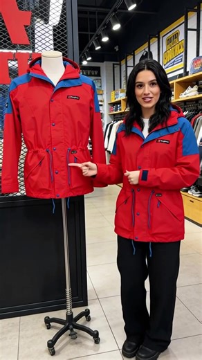 Berghaus Unisex Meru Mountain Jacket If you want a proper premium outdoor jacket that looks insane in an OOTD and is built for real weather… this is it. The Berghaus Meru Mountain Jacket has that iconic mountain style with the hooded fit, adjustable waist, and that bold colourway that stands out instantly. It’s made for cold days, windy walks, and proper outdoor missions — but it also bangs for streetwear because it’s got that clean technical look that makes any outfit look more expensive. Price