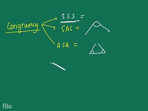 CONGRUENCE OF TRIANGLES 149 Ce now turn to examples and problem... | Filo