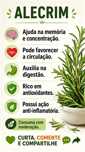 ALECRIM #saúde