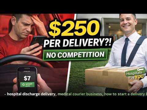 Hospital Discharge Delivery Service: The Most Overlooked Niche?