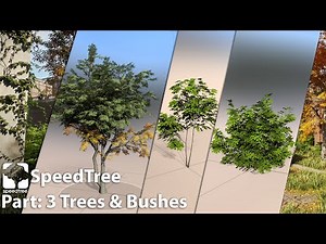 Unreal Engine 5 Environment - Speedtree - Part 3: Trees and bushes