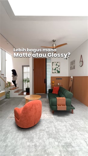 Gemihus on Instagram: "Punya rumah 3 lantai dengan granite berbeda ternyata maintenancenya nggak seribet yang dibayangin. Lantai 1 aku pakai granite matte yang agak bertekstur, jadi nodanya memang sedikit lebih susah hilang. Lantai 2 juga matte tapi warna putih biar ruangan keliatan lebih terang. Lantai 3 area laundry, aku pilih granite glossy dan ini yang paling gampang dibersihin. Sekarang bersih-bersih makin cepat karena aku pakai @tineco.indonesia Floor One S6 Stretch Lite. Fitur auto-drive-