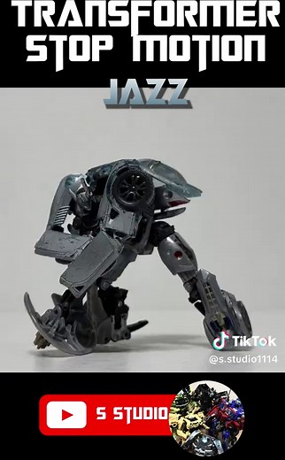 Transformers Stop Motion Animation Featuring Jazz