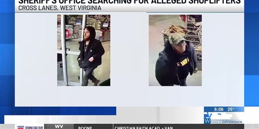 Kanawha County Sheriff’s Office identifies Rural King shoplifters