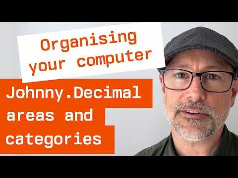 To organise your files, first you need a little structure