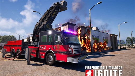 《消防模拟：火苗燃动》处置因燃气爆炸引发的超市火灾 - Firefighting Simulator: Ignite