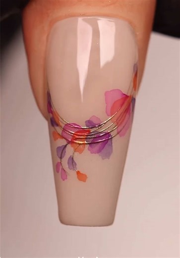 Stunning Watercolour Nail Art Techniques