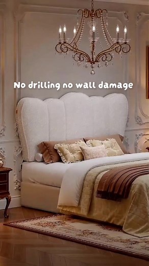 No Drill Headboard: Easy Wall-Friendly Bedroom Decor