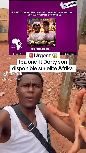 #ibaone #dorty son disponible sur elite Afrika #malibuzz🇲🇱 #nonviolence #cadbaby