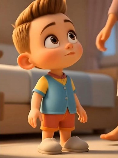 Can a kid really wear slippers properly?! 😳😂 | Funny Animation