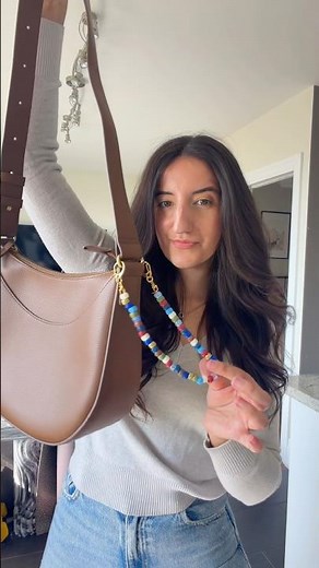 the easiest BAG CHARM (using pony beads)!! 💕🙌 #bagcharms