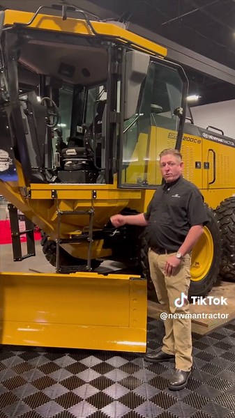We’re still cruising in from last week’s @pavementexpo, and the only traffic we hit was deciding which machine to showcase next! Hold on tight as we drop our second video in the series, featuring the powerhouse SANY SMG 200C-8 Motor Grader. 🚜💨 . Equipped with a dependable Cummins engine, Kawasaki pumps, and Danfoss controls, these graders are geared up to roll out any roads with ease. The high-visibility 14’ blade and precision joystick controls are designed for convenient operation, seamlessl