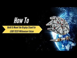 Uniquedisplay Display Stand for Lego 75257 Millennium Falcon – Assembly Tutorial