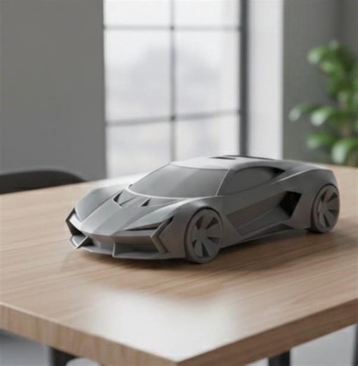 High-detail Sports Car STL File for 3D Printing – Printable Vehicle Model Download - Etsy