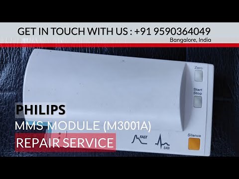 Philips MMS Module (M3001A) | Repair | Service | Fix fault | Not working | Patient monitor module