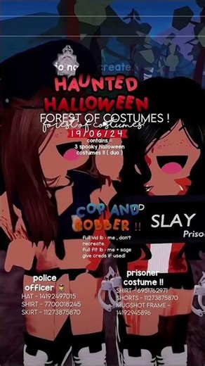 Hallween costumes for you! ᰔᩚᦗ 𝓼𝓾𝓫𝓼𝓬𝓻𝓲𝓫𝓮