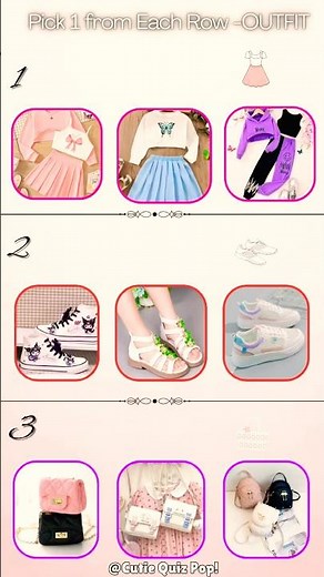 🌈Choose Your Aesthetic| Sanrio Edition💕3 Row Kawaii Game #kawaii #sanrio #cute #pickone #thisorthat
