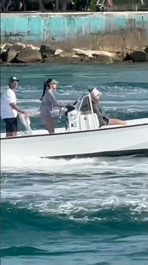 Female Captain Doing Her Thing Handle Her Boat well