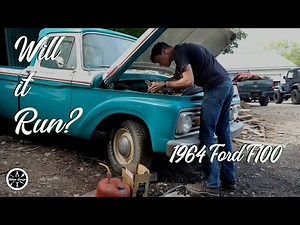WILL IT RUN? 1964 Ford F100