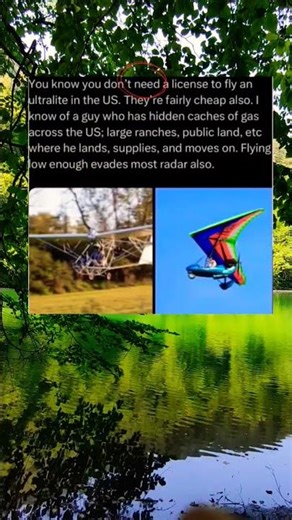 You know you don't need a license to fly an ultralite in the US.#facts #dailyfacts #news #usafacts