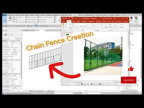 Chain Fence Creation in Revit