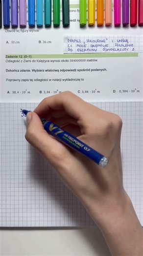 Scientific notation is a sure thing for the eighth-grade exam