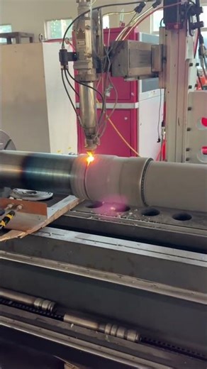 Crusher Shaft Laser Cladding Repair | Heavy Equipment Surface Restoration #shorts