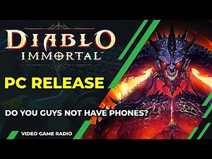 Diablo Immortal Gameplay and PC Release