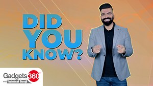 Gadgets 360 With Technical Guruji: Did You Know? Watch full show here: https://www.youtube.com/watch?v=xGJZxDnMFj0 #TechnicalGuruji #Gadgets360 #GauravChaudhary #TrendingTechnology #TrendingTechnology2023 | NDTV