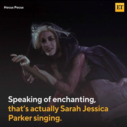 Did someone cast a spell? ET is going back in time to look at some of the movie magic behind 'Hocus Pocus.' 🧟‍♂️🔮 #HalloweenAtHome | Entertainment Tonight