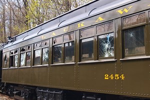 Historic Train Car Edison Once Rode In Vandalized In Morris Co.
