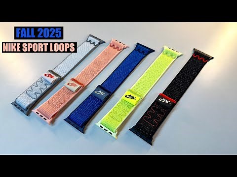 NEW Fall 2025 Nike Sport Loops for Apple Watch Series 11 / ULTRA 3 / SE 3 (ALL COLORS!) FULL REVIEW