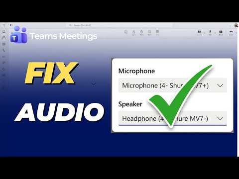 Teams Audio Not Working? Here's the Quick Fix Everyone Misses