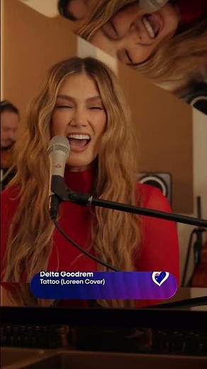Violins playing 🎻 Angels crying 🥹 Stars aligning ⭐ Delta's there! 🇦🇺 #Australia | #Eurovision2026