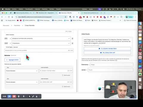Como crear plantillas verificadas de Meta en Clientify