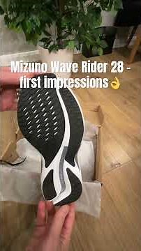 Mizuno Wave Rider 28 - first impressions (and why I didn’t choose the 29s)🤔