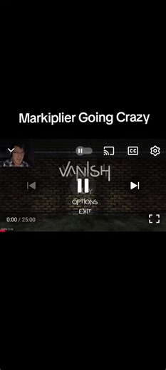 when @markiplier goes crazy when playing vanish #fyp #markiplier #horror #meme
